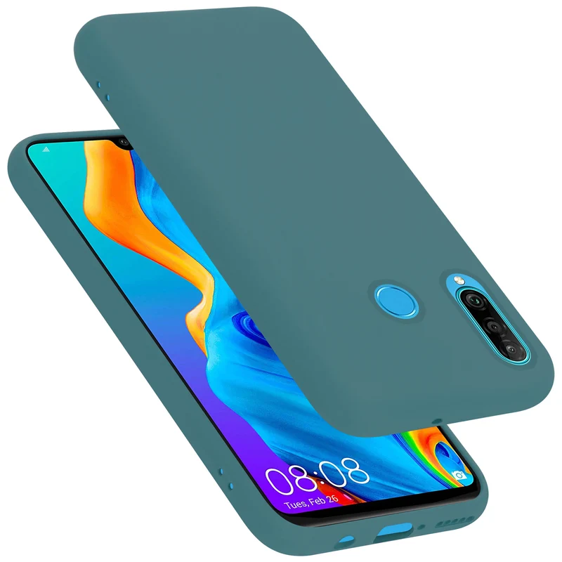 Cadorabo Hülle kompatibel mit Huawei P30 LITE Schutzhülle aus flexiblem TPU Silikon