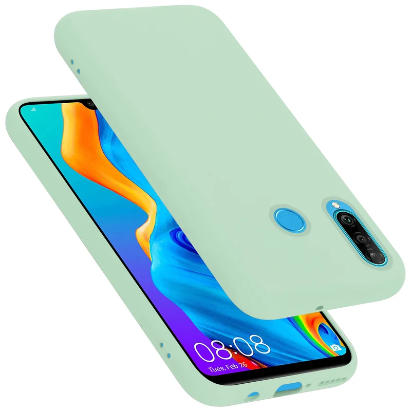 Cadorabo Hülle kompatibel mit Huawei P30 LITE Schutzhülle aus flexiblem TPU Silikon