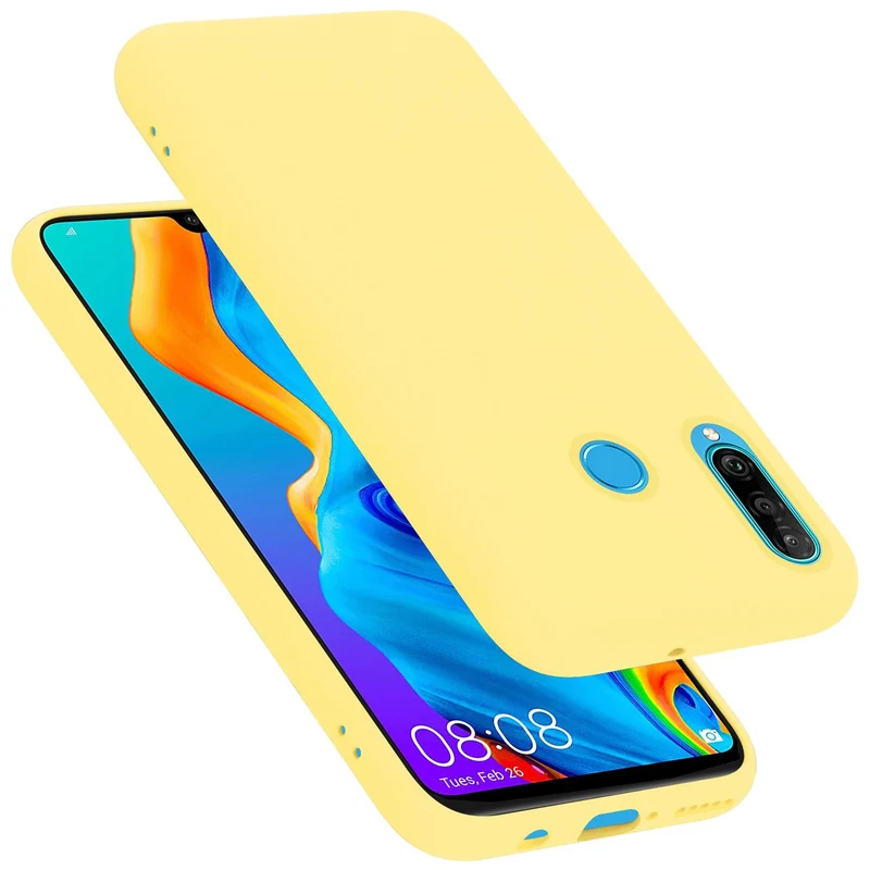 Cadorabo Hülle kompatibel mit Huawei P30 LITE Schutzhülle aus flexiblem TPU Silikon