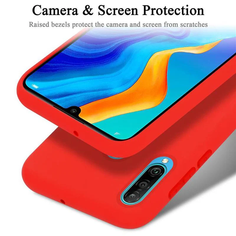 Cadorabo Hülle kompatibel mit Huawei P30 LITE Schutzhülle aus flexiblem TPU Silikon