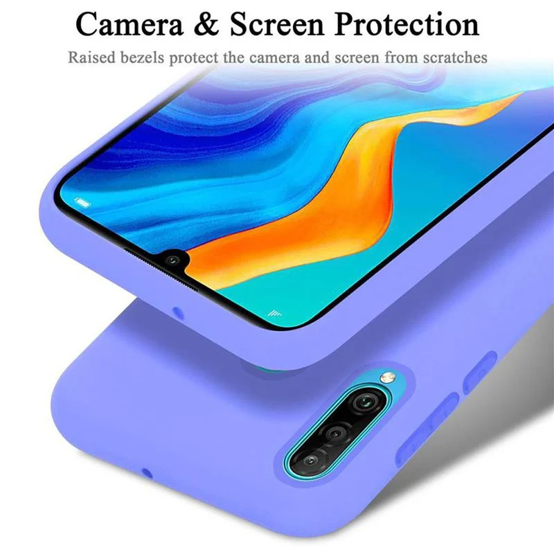 Cadorabo Hülle kompatibel mit Huawei P30 LITE Schutzhülle aus flexiblem TPU Silikon