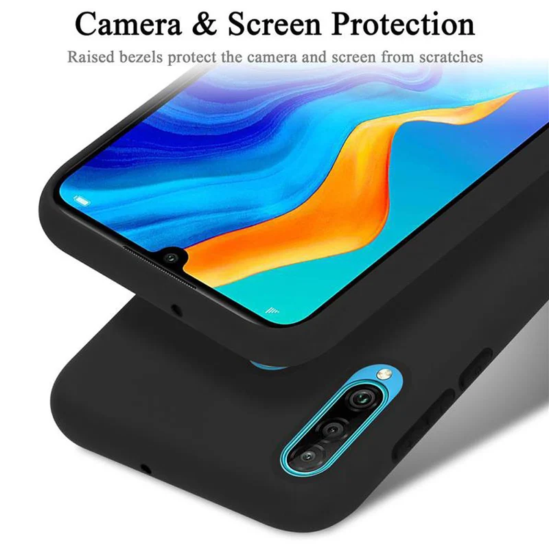 Cadorabo Hülle kompatibel mit Huawei P30 LITE Schutzhülle aus flexiblem TPU Silikon