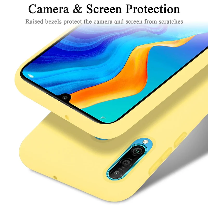 Cadorabo Hülle kompatibel mit Huawei P30 LITE Schutzhülle aus flexiblem TPU Silikon