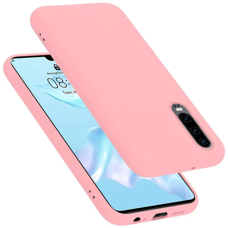 Cadorabo Hülle kompatibel mit Huawei P30 Schutzhülle aus flexiblem TPU Silikon