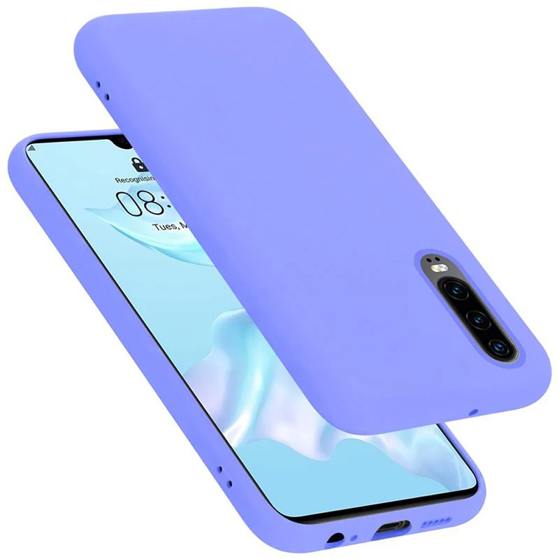 Cadorabo Hülle kompatibel mit Huawei P30 Schutzhülle aus flexiblem TPU Silikon