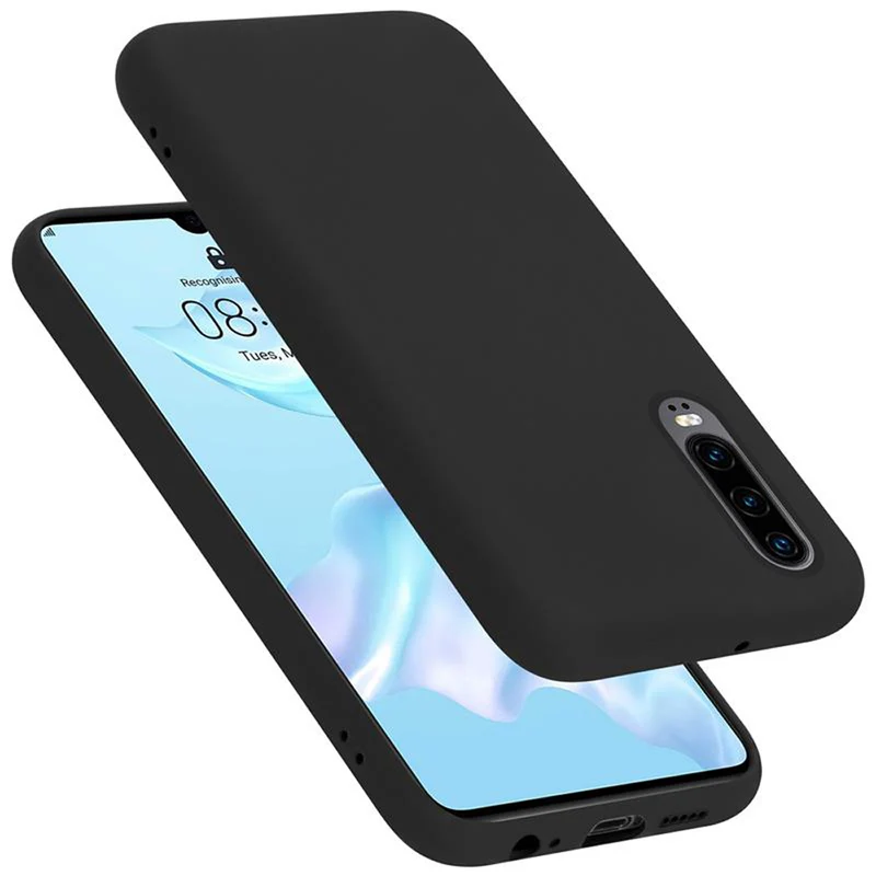 Cadorabo Hülle kompatibel mit Huawei P30 Schutzhülle aus flexiblem TPU Silikon