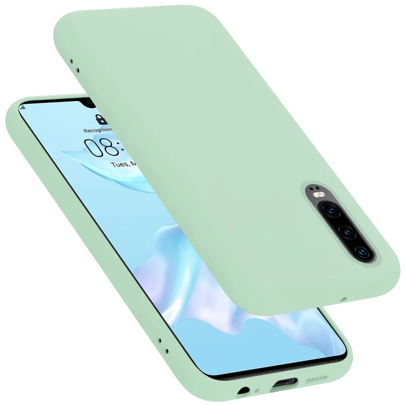 Cadorabo Hülle kompatibel mit Huawei P30 Schutzhülle aus flexiblem TPU Silikon