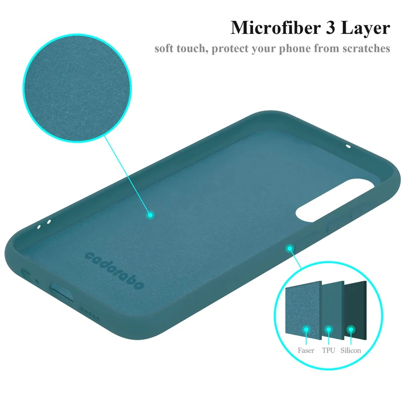 Cadorabo Hülle kompatibel mit Huawei P30 Schutzhülle aus flexiblem TPU Silikon