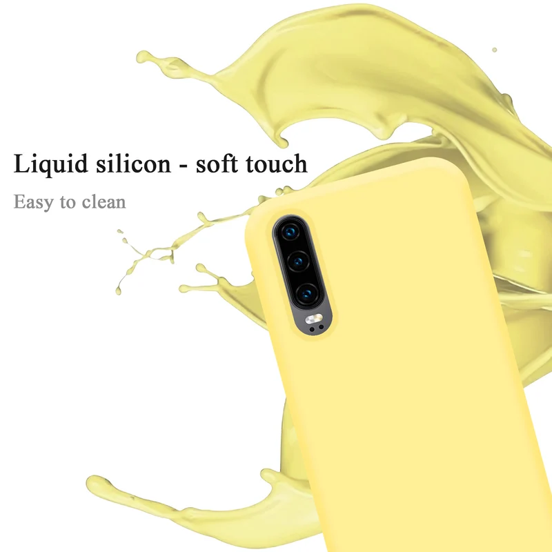 Cadorabo Hülle kompatibel mit Huawei P30 Schutzhülle aus flexiblem TPU Silikon