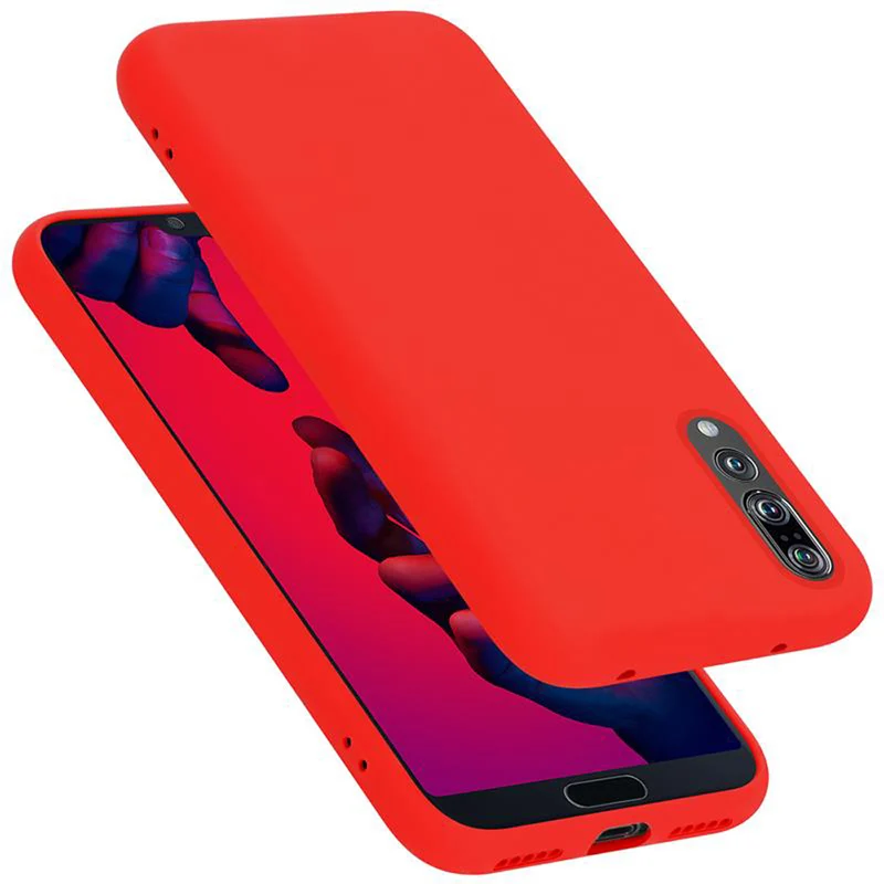 Cadorabo Hülle kompatibel mit Huawei P20 PRO / P20 PLUS Schutzhülle aus flexiblem TPU Silikon
