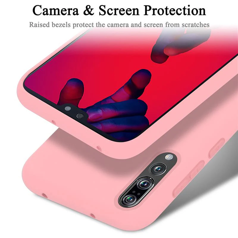 Cadorabo Hülle kompatibel mit Huawei P20 PRO / P20 PLUS Schutzhülle aus flexiblem TPU Silikon