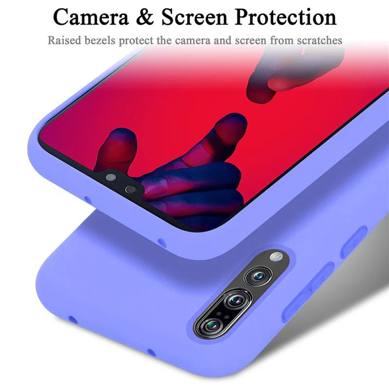 Cadorabo Hülle kompatibel mit Huawei P20 PRO / P20 PLUS Schutzhülle aus flexiblem TPU Silikon