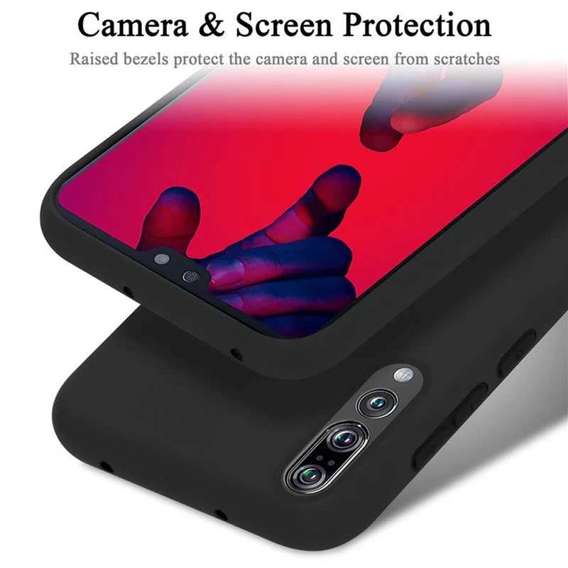 Cadorabo Hülle kompatibel mit Huawei P20 PRO / P20 PLUS Schutzhülle aus flexiblem TPU Silikon
