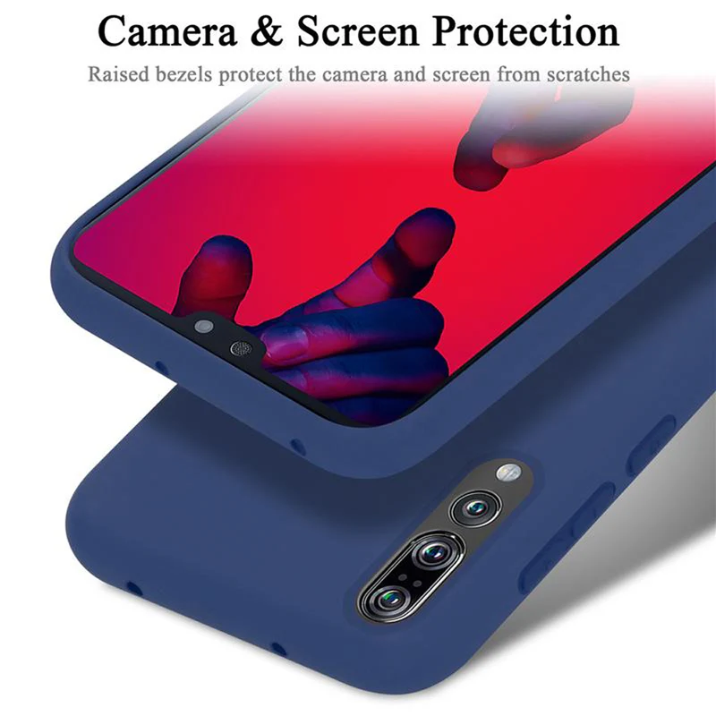 Cadorabo Hülle kompatibel mit Huawei P20 PRO / P20 PLUS Schutzhülle aus flexiblem TPU Silikon