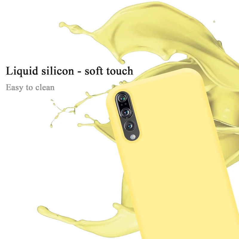 Cadorabo Hülle kompatibel mit Huawei P20 PRO / P20 PLUS Schutzhülle aus flexiblem TPU Silikon