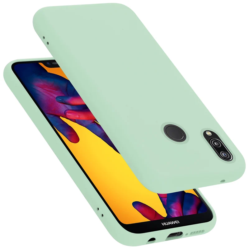 Cadorabo Hülle kompatibel mit Huawei P20 LITE 2018 / NOVA 3E Schutzhülle aus flexiblem TPU Silikon