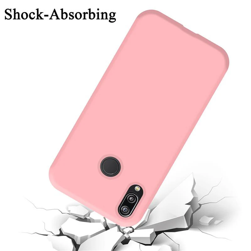 Cadorabo Hülle kompatibel mit Huawei P20 LITE 2018 / NOVA 3E Schutzhülle aus flexiblem TPU Silikon