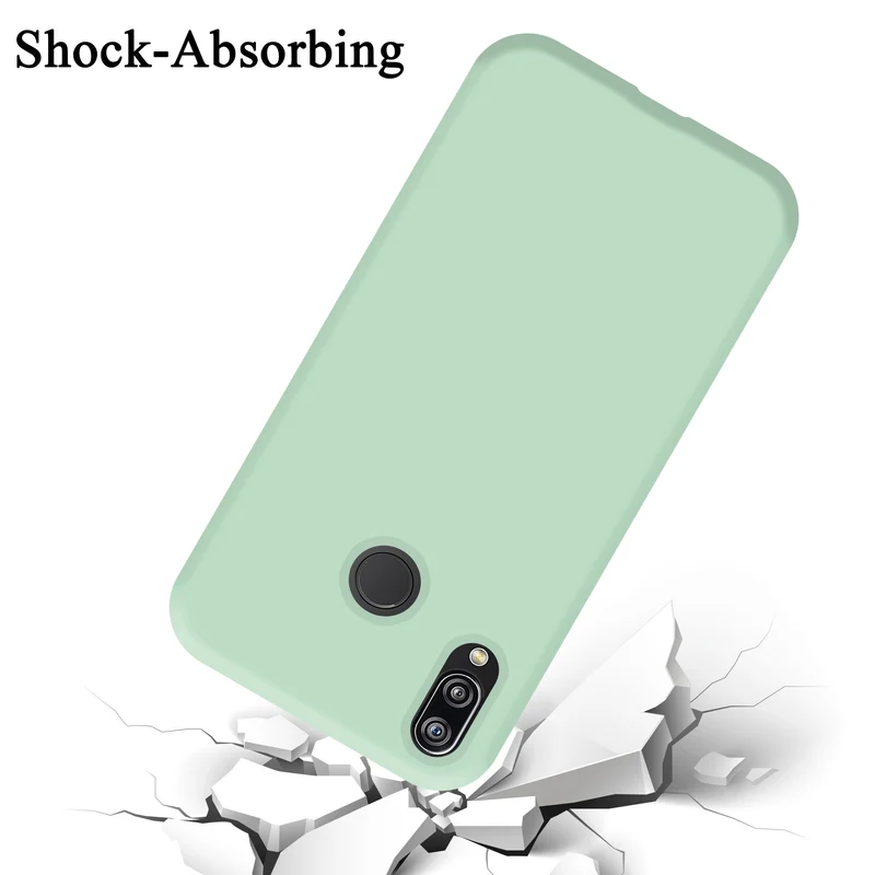 Cadorabo Hülle kompatibel mit Huawei P20 LITE 2018 / NOVA 3E Schutzhülle aus flexiblem TPU Silikon