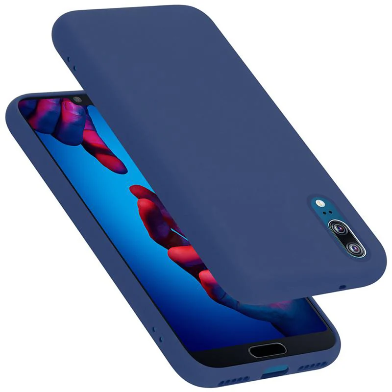 Cadorabo Hülle kompatibel mit Huawei P20 Schutzhülle aus flexiblem TPU Silikon
