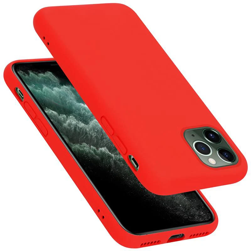 Cadorabo Hülle kompatibel mit Apple iPhone 11 PRO MAX Schutzhülle aus flexiblem TPU Silikon