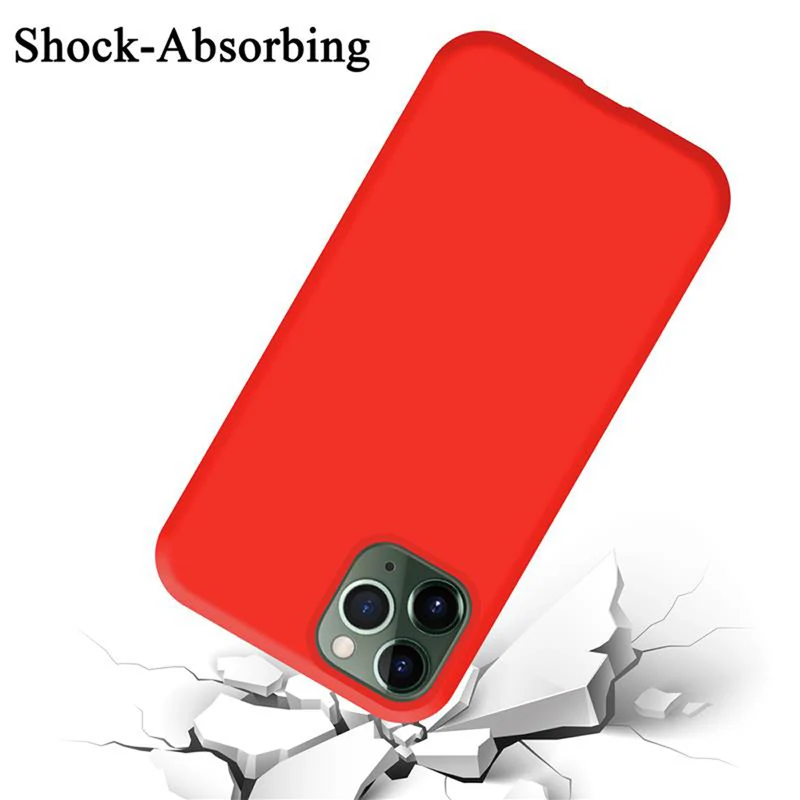 Cadorabo Hülle kompatibel mit Apple iPhone 11 PRO MAX Schutzhülle aus flexiblem TPU Silikon