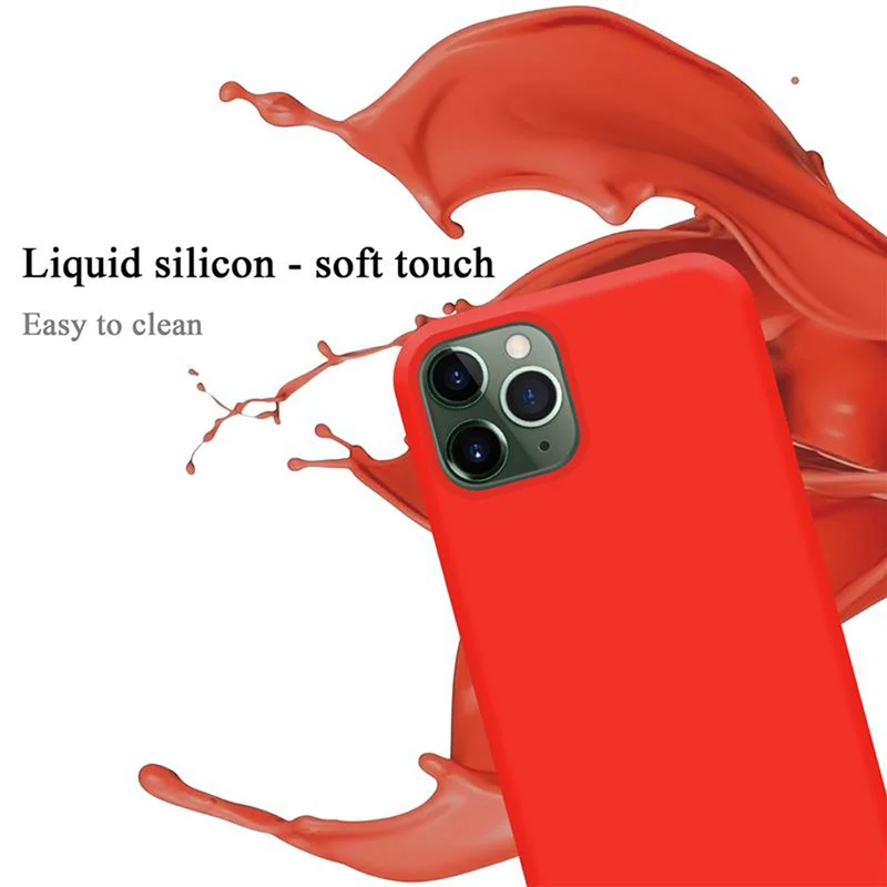 Cadorabo Hülle kompatibel mit Apple iPhone 11 PRO MAX Schutzhülle aus flexiblem TPU Silikon