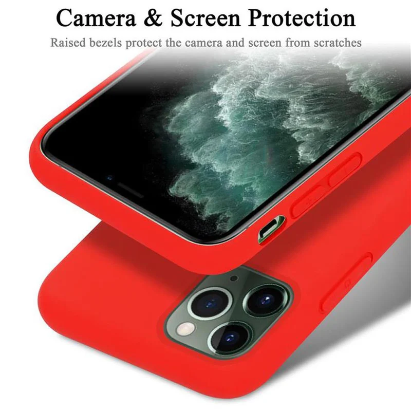 Cadorabo Hülle kompatibel mit Apple iPhone 11 PRO MAX Schutzhülle aus flexiblem TPU Silikon