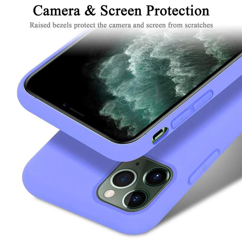Cadorabo Hülle kompatibel mit Apple iPhone 11 PRO MAX Schutzhülle aus flexiblem TPU Silikon