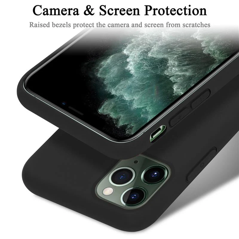 Cadorabo Hülle kompatibel mit Apple iPhone 11 PRO MAX Schutzhülle aus flexiblem TPU Silikon