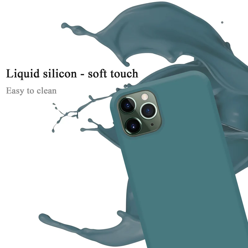 Cadorabo Hülle kompatibel mit Apple iPhone 11 PRO MAX Schutzhülle aus flexiblem TPU Silikon