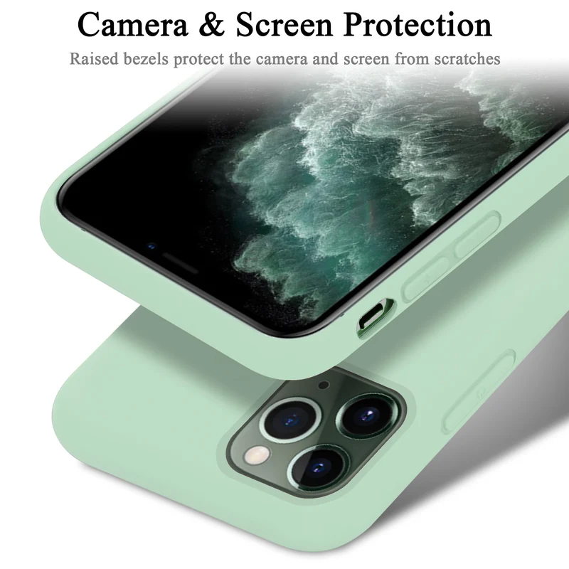 Cadorabo Hülle kompatibel mit Apple iPhone 11 PRO MAX Schutzhülle aus flexiblem TPU Silikon