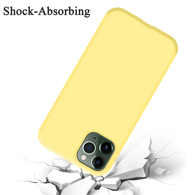 Cadorabo Hülle kompatibel mit Apple iPhone 11 PRO MAX Schutzhülle aus flexiblem TPU Silikon