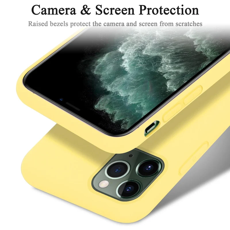 Cadorabo Hülle kompatibel mit Apple iPhone 11 PRO MAX Schutzhülle aus flexiblem TPU Silikon