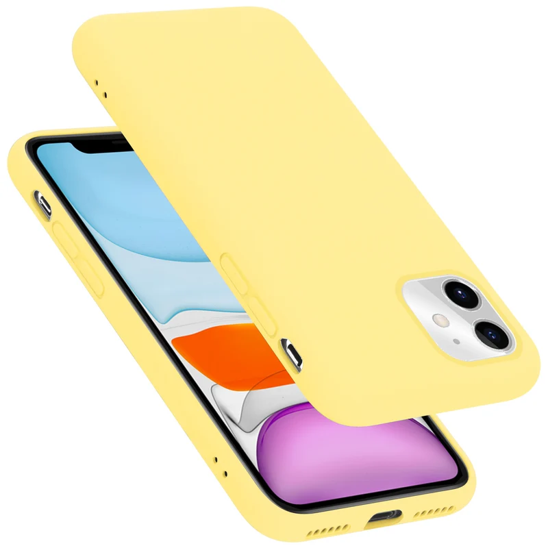 Cadorabo Hülle kompatibel mit Apple iPhone 11 Schutzhülle aus flexiblem TPU Silikon