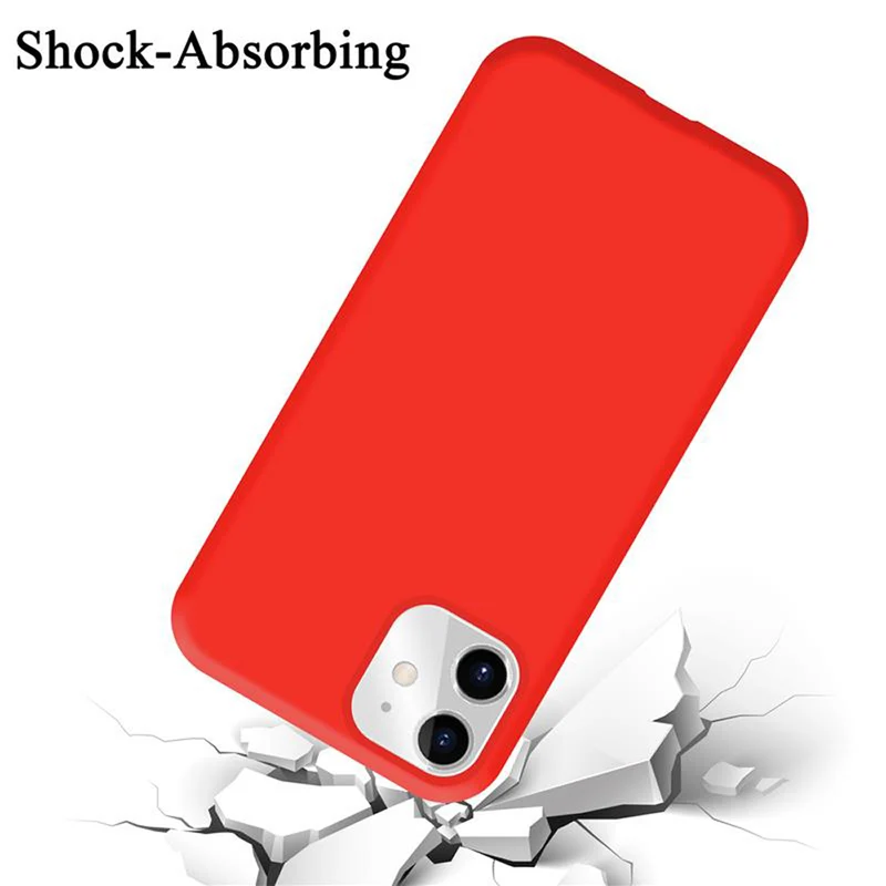Cadorabo Hülle kompatibel mit Apple iPhone 11 Schutzhülle aus flexiblem TPU Silikon