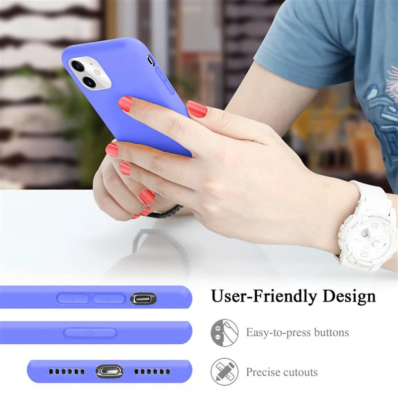 Cadorabo Hülle kompatibel mit Apple iPhone 11 Schutzhülle aus flexiblem TPU Silikon