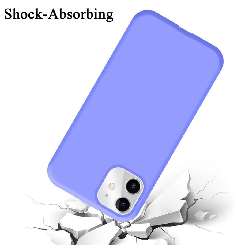 Cadorabo Hülle kompatibel mit Apple iPhone 11 Schutzhülle aus flexiblem TPU Silikon