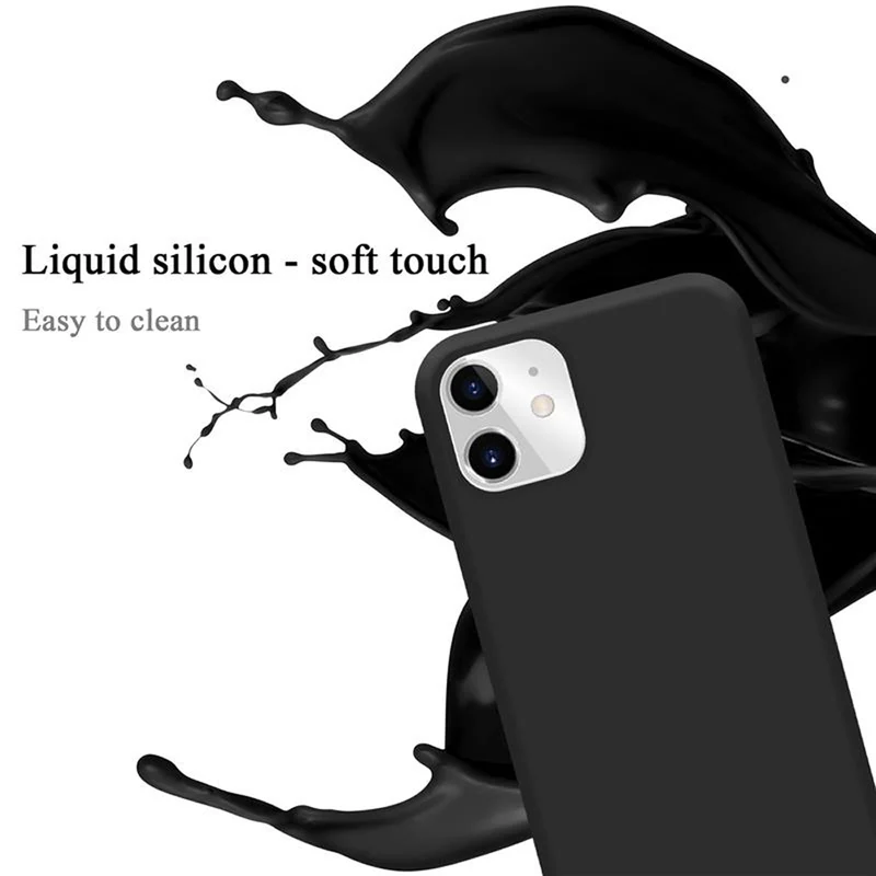 Cadorabo Hülle kompatibel mit Apple iPhone 11 Schutzhülle aus flexiblem TPU Silikon