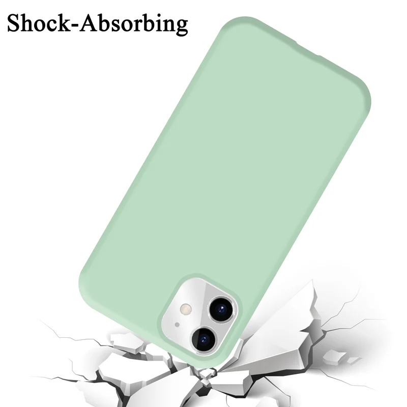 Cadorabo Hülle kompatibel mit Apple iPhone 11 Schutzhülle aus flexiblem TPU Silikon
