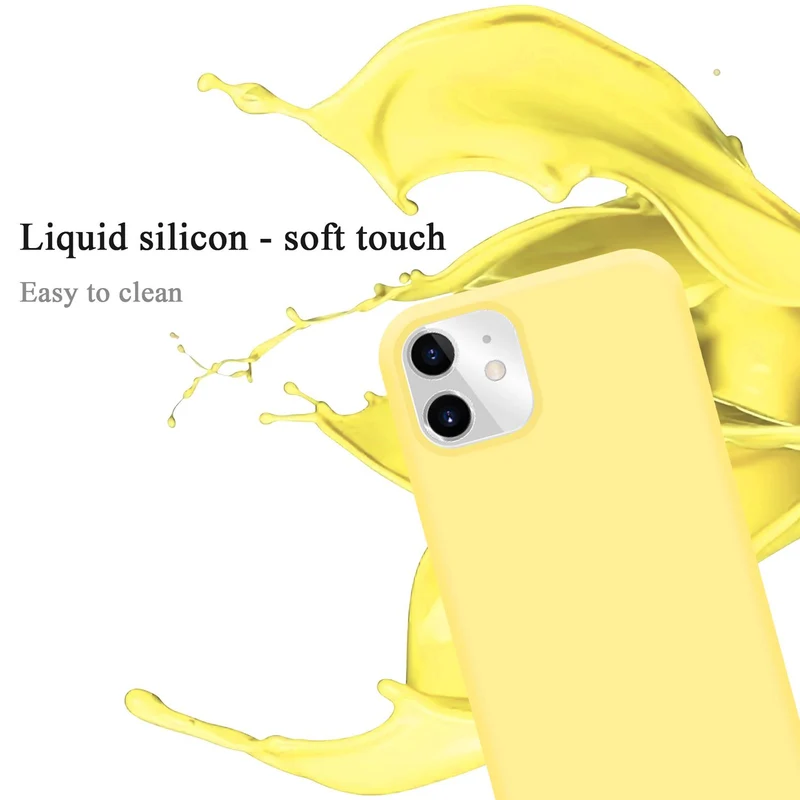 Cadorabo Hülle kompatibel mit Apple iPhone 11 Schutzhülle aus flexiblem TPU Silikon