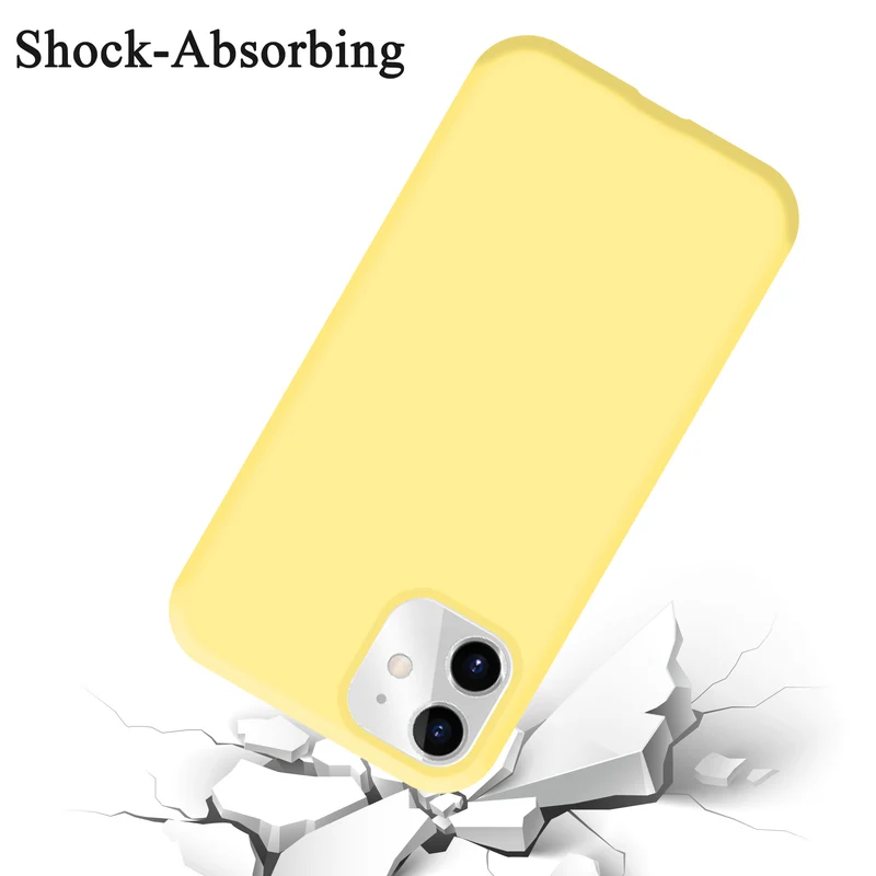 Cadorabo Hülle kompatibel mit Apple iPhone 11 Schutzhülle aus flexiblem TPU Silikon