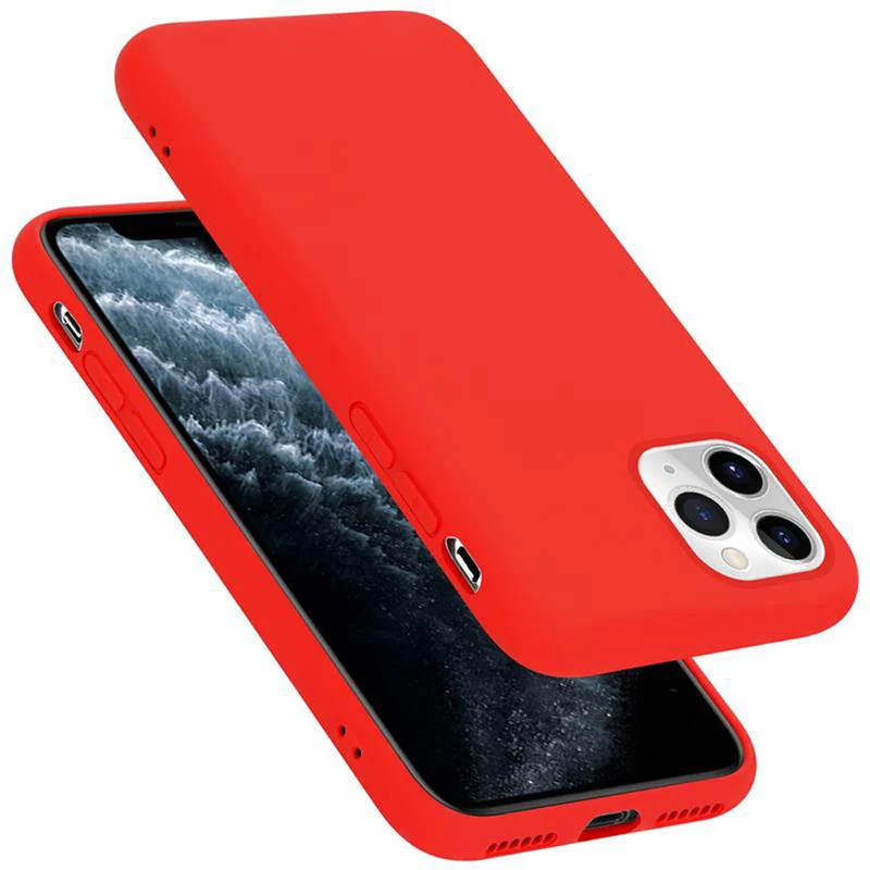 Cadorabo Hülle kompatibel mit Apple iPhone 11 PRO Schutzhülle aus flexiblem TPU Silikon