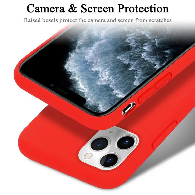 Cadorabo Hülle kompatibel mit Apple iPhone 11 PRO Schutzhülle aus flexiblem TPU Silikon