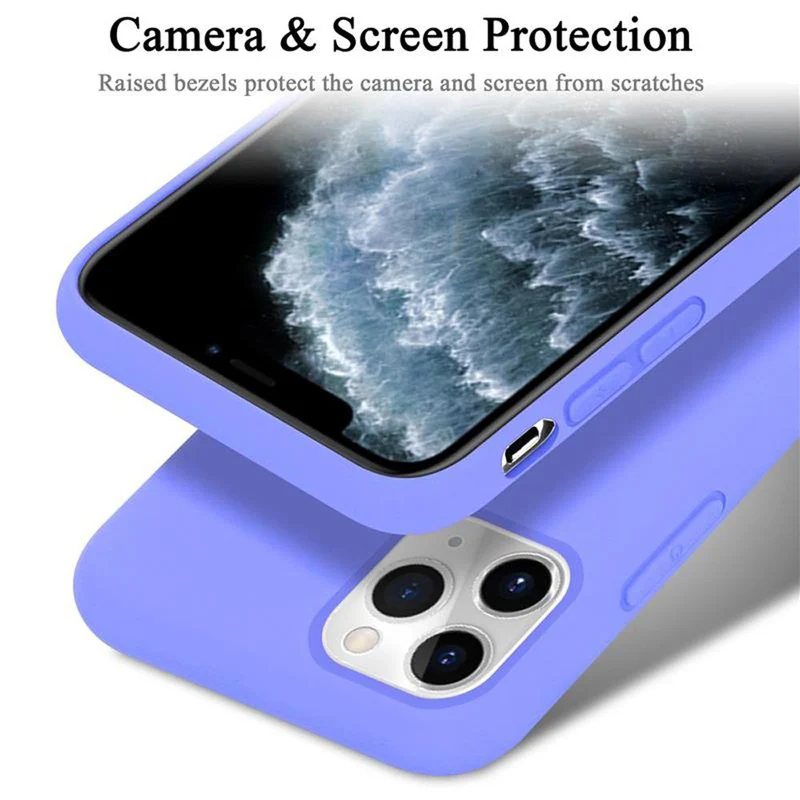 Cadorabo Hülle kompatibel mit Apple iPhone 11 PRO Schutzhülle aus flexiblem TPU Silikon