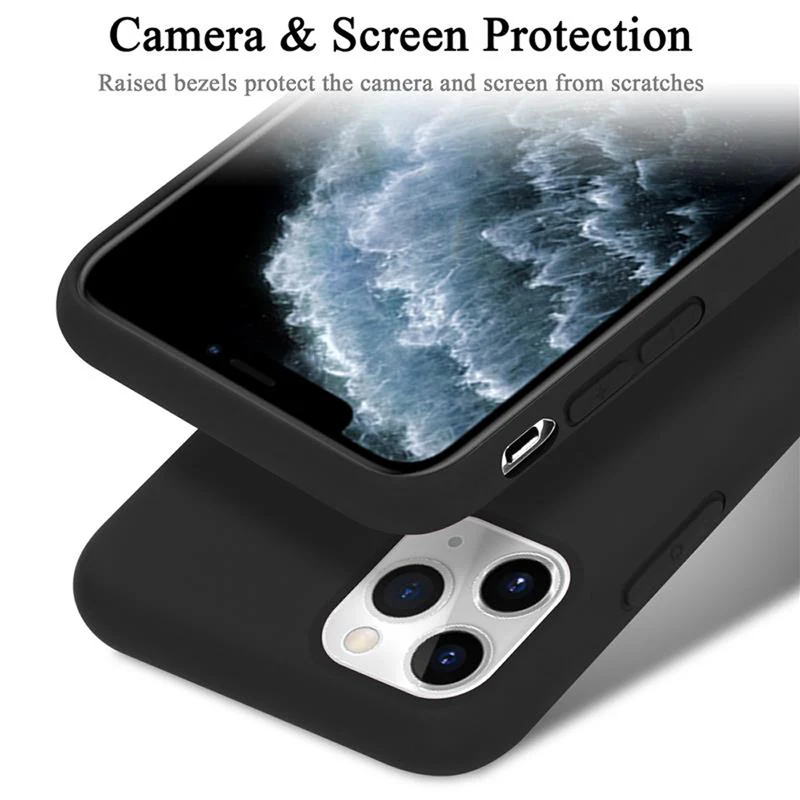 Cadorabo Hülle kompatibel mit Apple iPhone 11 PRO Schutzhülle aus flexiblem TPU Silikon