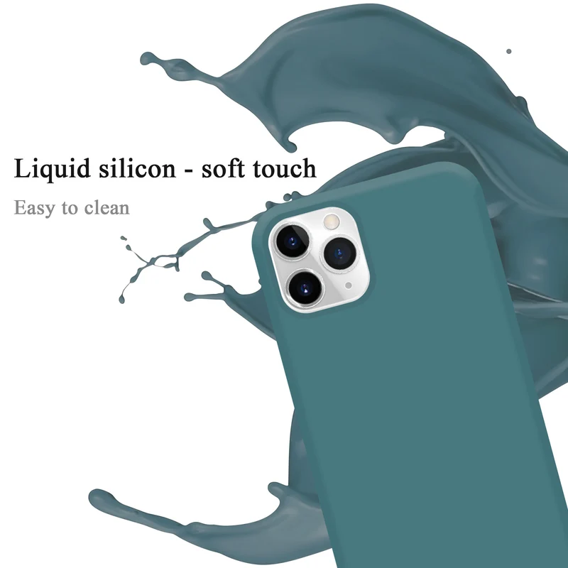 Cadorabo Hülle kompatibel mit Apple iPhone 11 PRO Schutzhülle aus flexiblem TPU Silikon