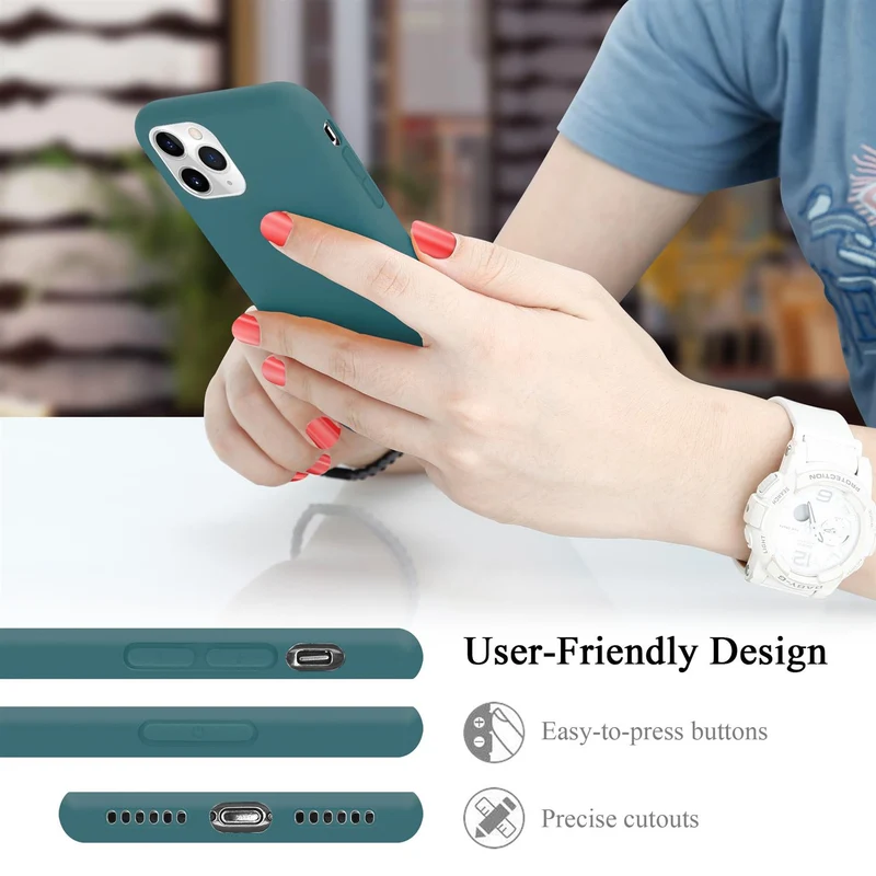 Cadorabo Hülle kompatibel mit Apple iPhone 11 PRO Schutzhülle aus flexiblem TPU Silikon