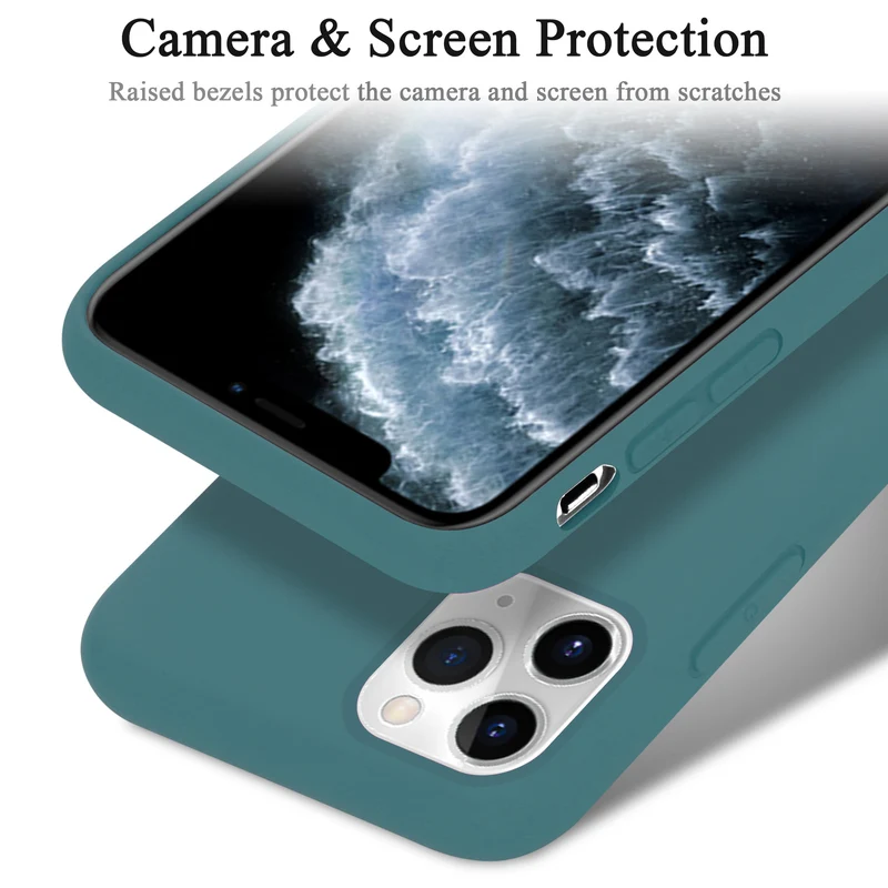 Cadorabo Hülle kompatibel mit Apple iPhone 11 PRO Schutzhülle aus flexiblem TPU Silikon