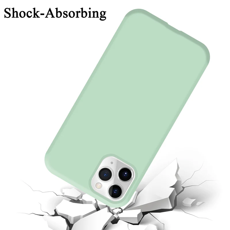 Cadorabo Hülle kompatibel mit Apple iPhone 11 PRO Schutzhülle aus flexiblem TPU Silikon
