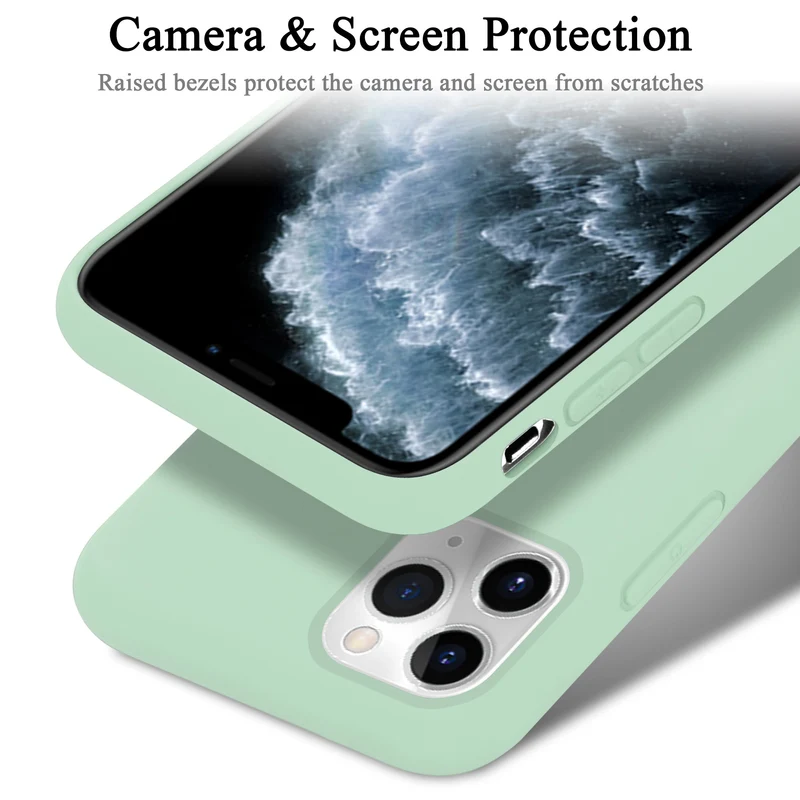 Cadorabo Hülle kompatibel mit Apple iPhone 11 PRO Schutzhülle aus flexiblem TPU Silikon